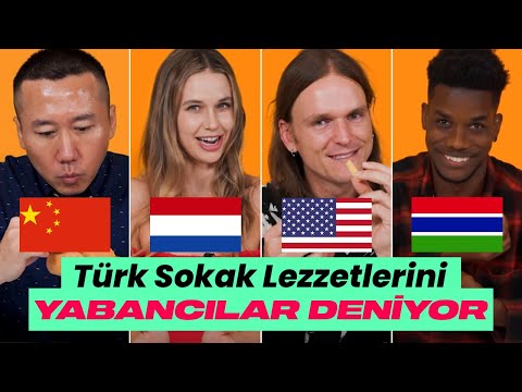 Yabancılar Türk Sokak Lezzetlerini ve Sakatatları Deniyor - En Çok Hangi Yemeği Sevdiler?