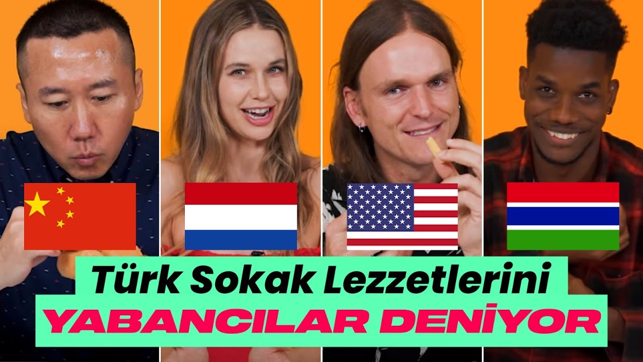 Yabancılar Türk Sokak Lezzetlerini ve Sakatatları Deniyor - En Çok Hangi Yemeği Sevdiler?