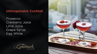 Unforgettable Cocktail @ Rib Room & Bar Steakhouse, The Landmark Bangkok