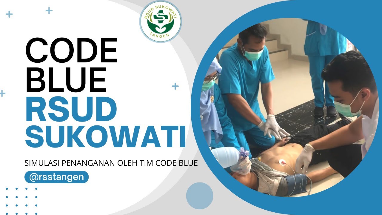 Simulasi penanganan Code Blue RSUD Sukowati Tangen