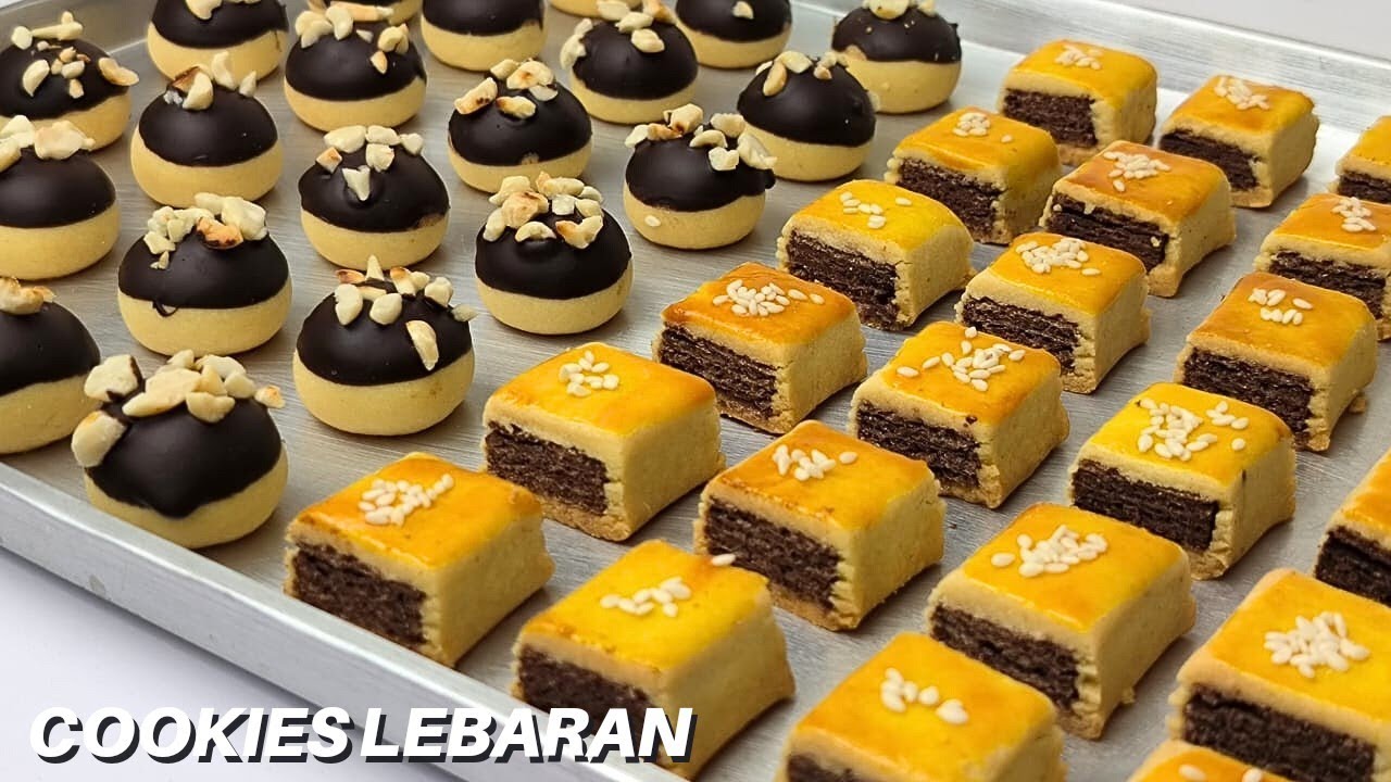 1 ADONAN JADI 2 MACAM COOKIES LEBARAN, GAMPANG DI BUAT‼️NASTAR WAFER & BOMBOLONI ENAK, RENYAH.