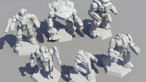 BattleTech - Clan Invasion Kickstarter Comstar Level II packs review!