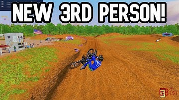 NEW 3RD PERSON CAMERA IS AMAZING IN MX BIKES!