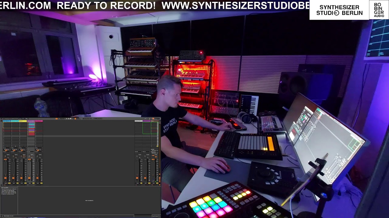 TECHNO SESSION #2 @ Synthesizer Studio Berlin