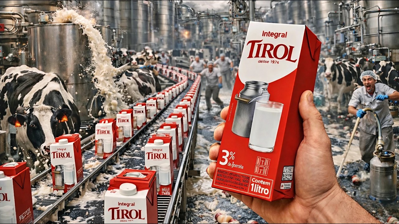 COMO É FEITO O LEITE DE CAIXINHA NO PROCESSO INDUSTRIAL