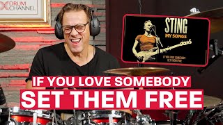 Thomas Lang's Drum Cover of “If You Love Somebody Set Them Free“ by Sting (from Jan 6 Live Stream 🥁) Drum Channel