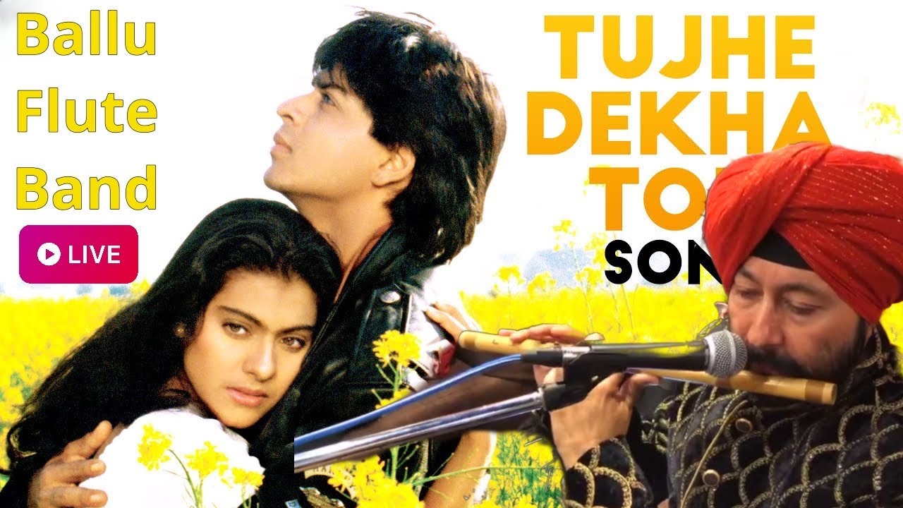 TUJHE DEKHA TO YE JANA SANAM DDLJ BALLU FLUTE FB LIVE
