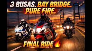 🔥 3 HAYABUSAS TAKE OVER THE BAY BRIDGE | Red Eye Dock Bar to Laurel, MD (Final Ride Pt. 3)