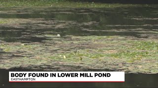 Body of missing 22-year-old man found in Easthampton pond