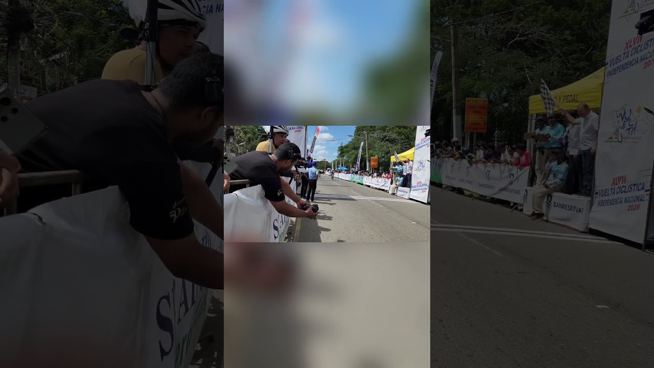 Sprint final Vuelta independencia Nacional 2026