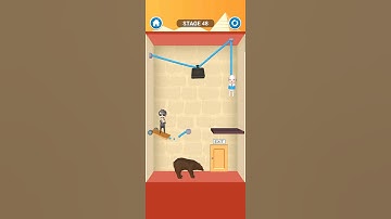 Rescue Cut Rope Puzzle Stage 48 | #gameplay #shorts