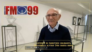 Interviu su paskutiniu holokaustą išgyvenusiu Alytaus žydu Saadia Bahat