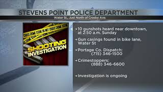Stevens Point PD investigating report of shots fired