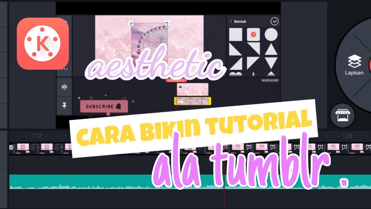 Cara Edit Background  Untuk  Video Tutorial Edisi 