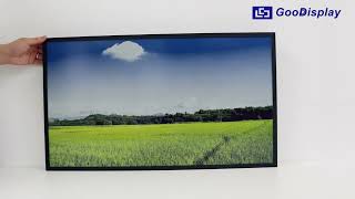 GooDisplay E-Paper Screen: Fast Refresh, Deep Black, Touch & Front Light