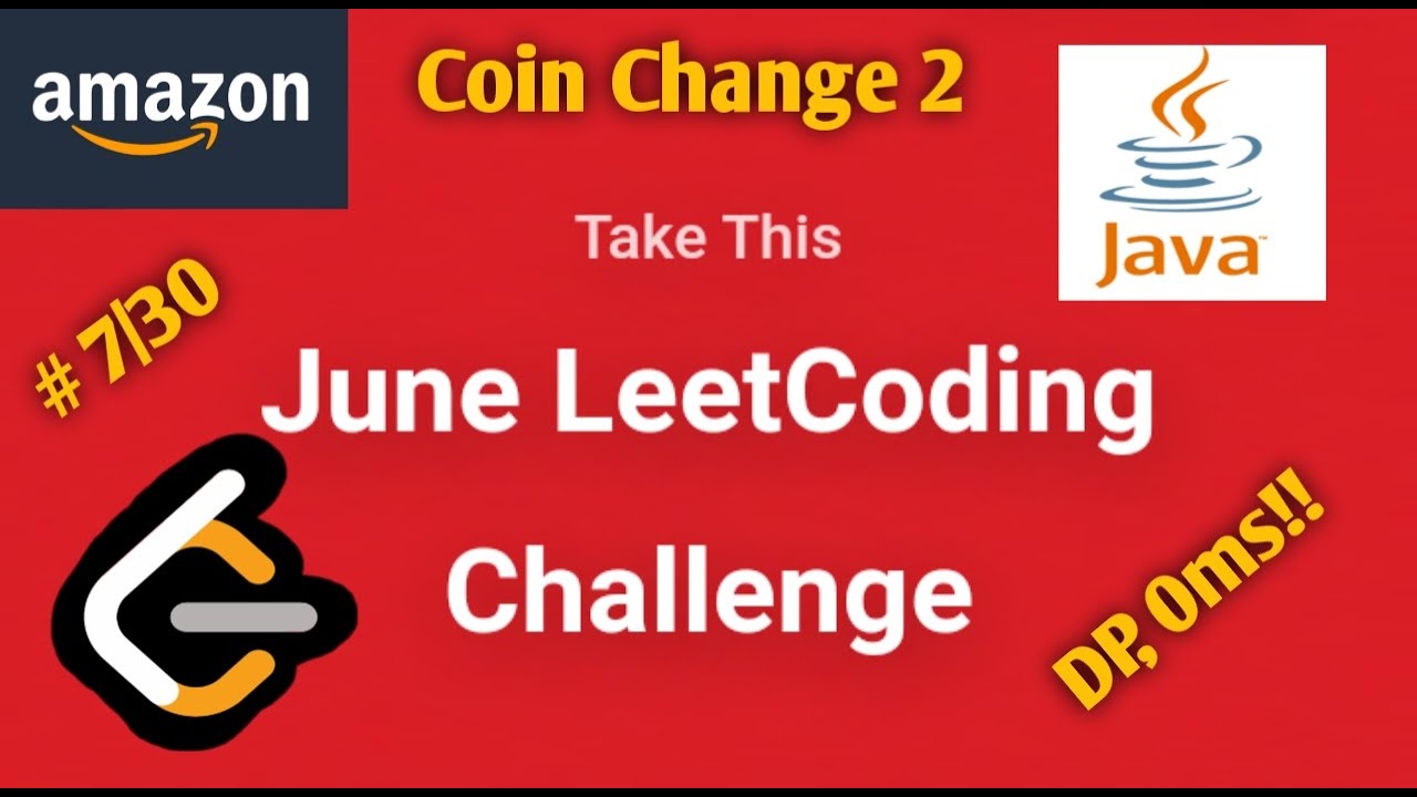 coin change leetcode java