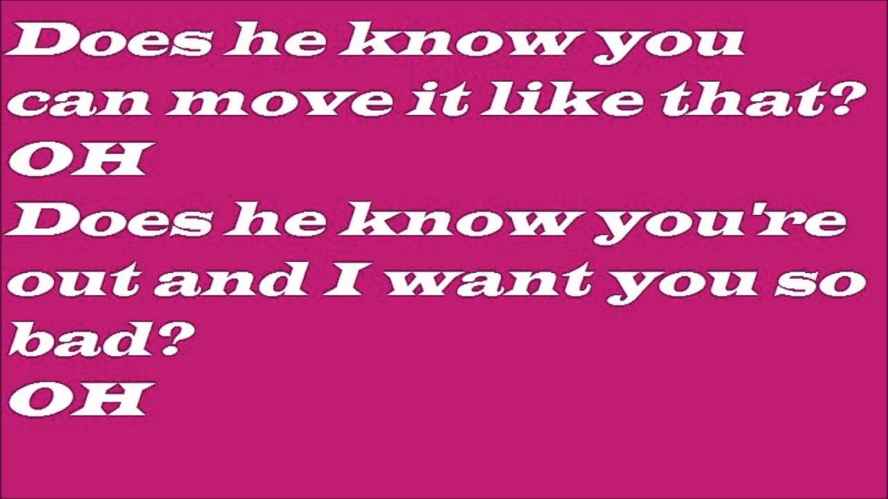 One Direction Does He Know lyrics YouTube One Direction Does He Know lyrics YouTube