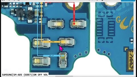 Samsung A8s/SM-G887 ON OFF VS Volume Keys Not Working problem Solution.Samsung A8s power strip Ways✅