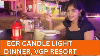 Candle Light Dinner Chennai VGP Sea Thru Diner | கேண்டில் லைட் டின்னர் சென்னை விஜிபி