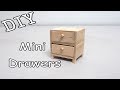 DIY Mini Drawers #19 (Popsicle Stick) DIY Mini Drawers #19 (Popsicle Stick)