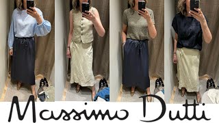 Massimo Dutti New Collection 2024 Try on haul