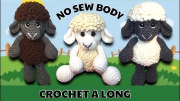 CROCHET SHEEP   LAMB