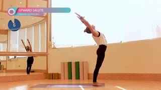 Sun Salutation Sequence in 1 minute
