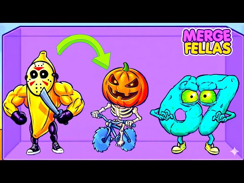 Merge Fellas Scary Brainrot 2 Maker Mode Gameplay | NEW MODE - Reaching Max Level