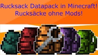 Backpack datapack in Minecraft