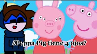 ¿Peppa Pig tiene 4 ojos