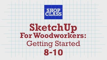 SketchUp for Woodworkers: Getting Started 8-10. Robert W.Lang