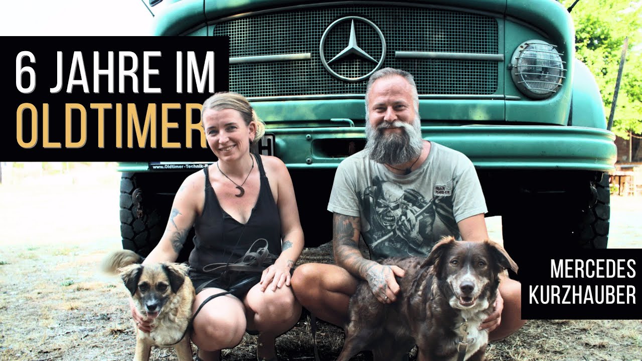 Seit 6 Jahren im Mercedes Kurzhauber auf 10 Quadratmetern leben | Interview wildnaturedesire