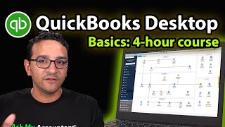 Introduction to QuickBooks Desktop  4hr Full Tutorial