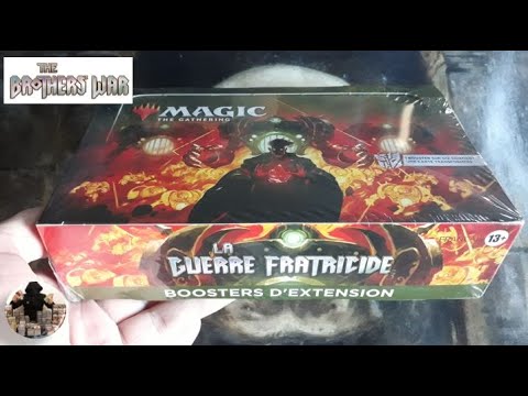 30 genişleme paketinden oluşan kutu açıldı, fratricidal war, Magic The Gathering kartları