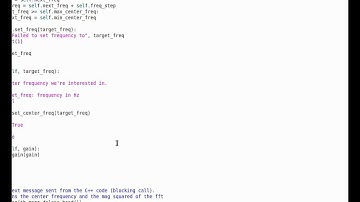 GNURADIO : Spectrum sensing with  USRP part-1