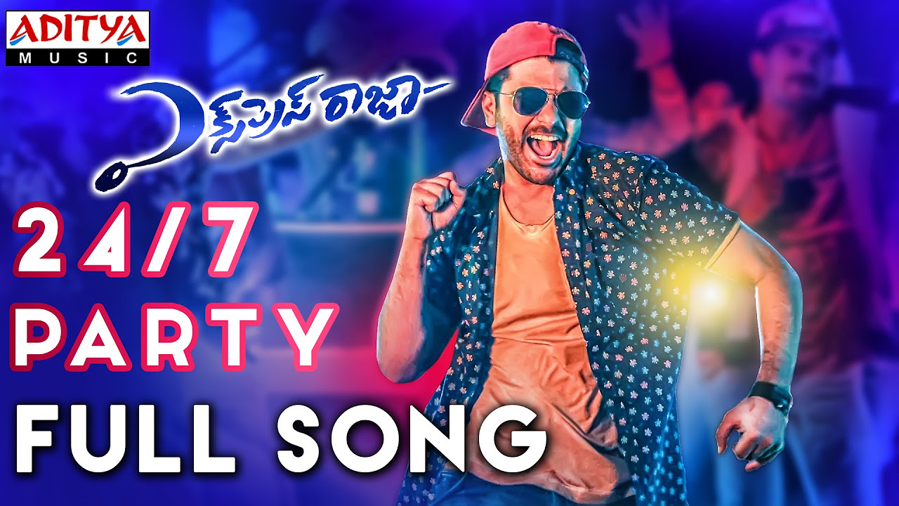 247 Party Full Song  Express Raja Songs  Sharwanand Surabhi Merlapaka Gandhi