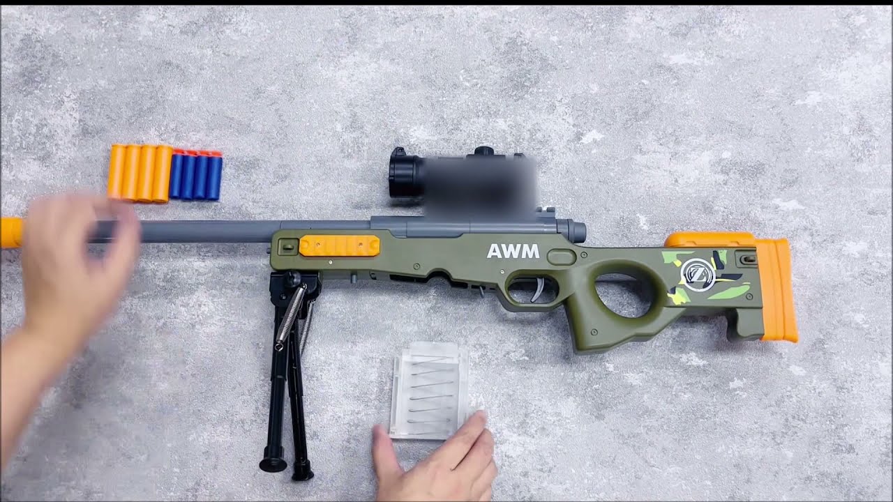 AGM MASTECH AWM Shell-Throwing Blaster Shot Gun Instruction Video