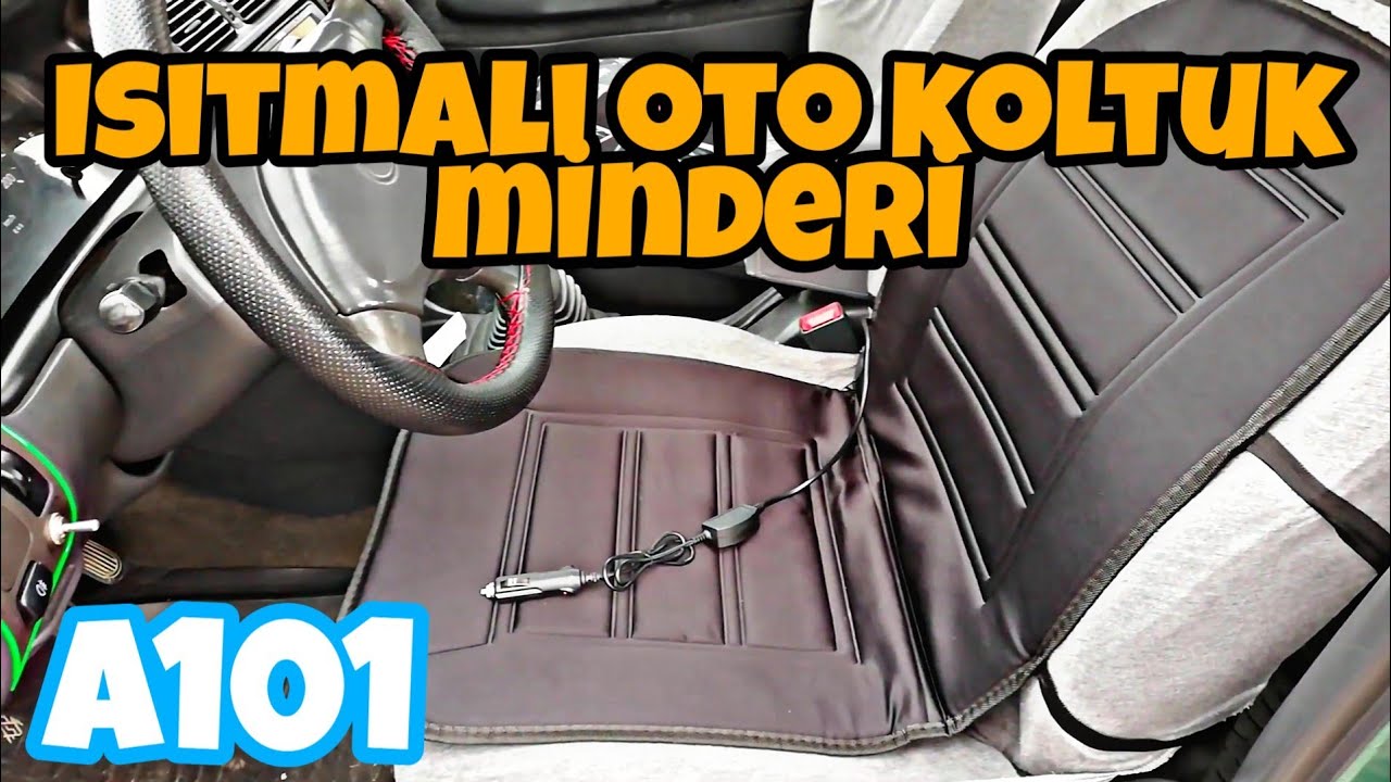 A101�deki 50 TL lik Piranha Isıtmalı Oto Koltuk Minderini Test ETTİK