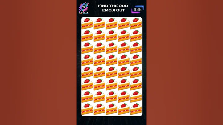 TK Mini Puzzle # 194 | Find The Odd Emoji Out | Emoji Puzzle Quiz | TK  Puzzles