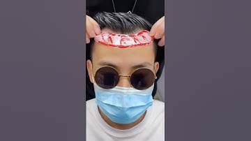 Tóc mái che hói chữ m dành cho nam giới làm bằng tóc thật #tócgiả #tócmáihói #tócmáihóichữm #hóim