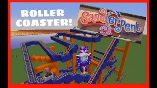 Sand Serpent - A minecraft RollerCoaster!