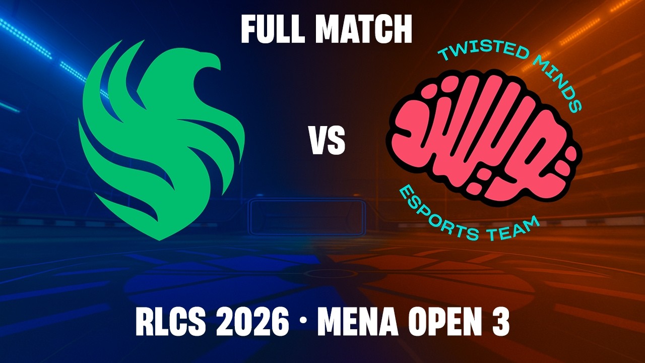 [ПОЛНЫЙ МАТЧ] Falcons против Twisted Minds | RLCS 2026 MENA - Open 3