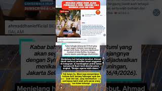Unggahan Ahmad Dhani Jelang Pernikahan El Rumi, Singgung Dalil Hubungan Ayah dan Anak #ahmaddhani