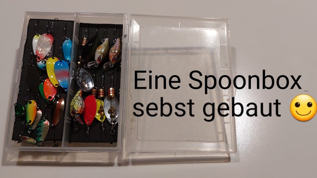 UL Angeln, eine Spoonbox selber bauen, DIY, Spoons aufbewahren