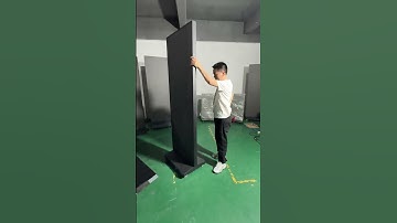 LED display LED poster screen Smart LED folding poster screen is foldable and easy to carry Supp