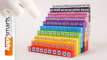 Numberblocks 10 to 100! 🧱 Skip Counting by Tens with Magnetic Cubes!