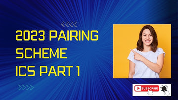 1st Year Computer Pairing Scheme 2023 | Computer Science Scheme 11 Class 2023 #computer #ics #2023