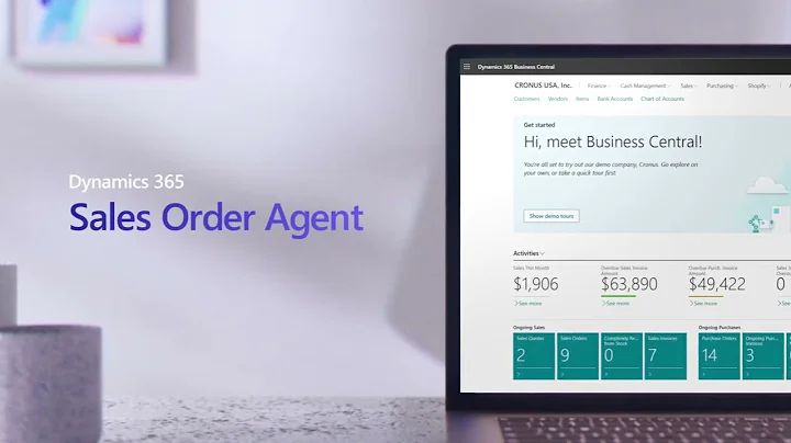Sales Order Agent for Dynamics 365 Business Central