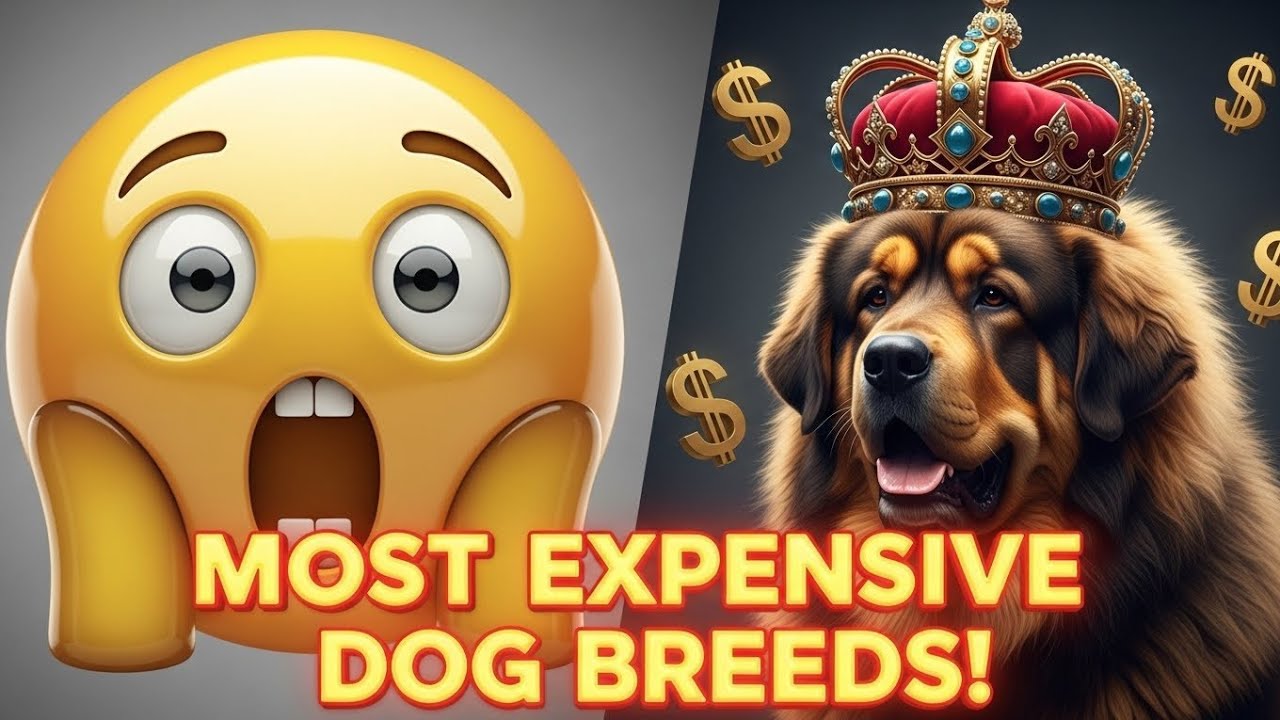 5 Most Expensive Dog Breeds in the World | You Won’t Believe #1! 💰🐕 