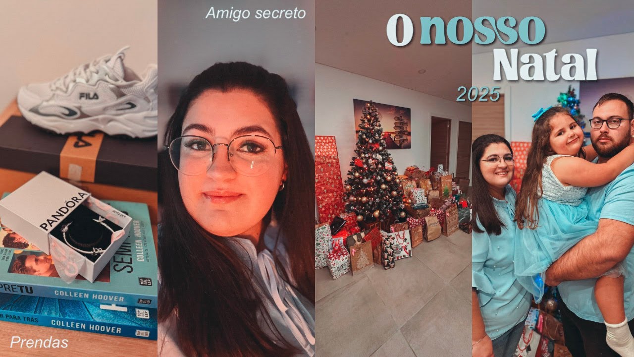 O Nosso Natal 2025 🎄 | Amigo Secreto, Jantar em Família & Prendas